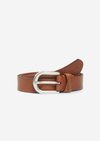 Marc O'Polo Gürtel, Damen, braun, Gr. 80, 100% Leder (Rind)