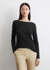 Marc O'Polo Longsleeve regular, Dames, zwart, Xs, 100% Katoen