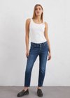 Marc O'Polo Jeans Model Theda boyfriend, Damen, blau, Gr. 25/32, 92% Baumwolle, 6% Elastomultiester, 2% Elasthan