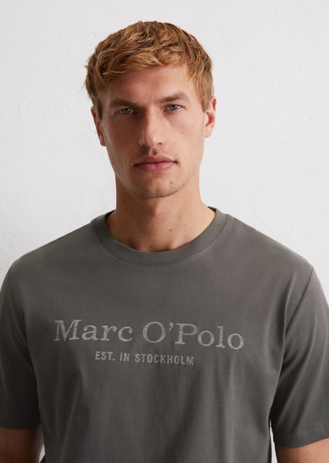 Marc O'Polo T-shirt normaal, Heren, grijs, Xl, 100% Katoen