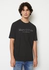 Marc O'Polo T-shirt normaal, Heren, zwart, 3xl, 100% Katoen
