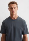 Marc O'Polo T-shirt normaal, Heren, blauw, 3xl, 100% Katoen