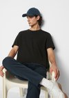 Marc O'Polo T-shirt normaal, Heren, zwart, 3xl, 100% Katoen