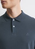 別注 Cotton Pique Jersey Polo Piqué shaped polo shirt made of organic stretch cotton