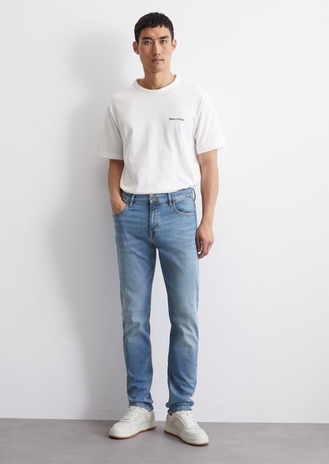 Marc O'Polo Jeans model Sjöbo gevormd, Heren, blauw, 29/30, 98% Katoen, 2% Elasthaan