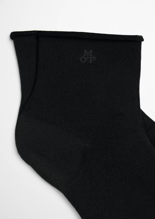 Calcetines bajos black en vista superior en ángulo