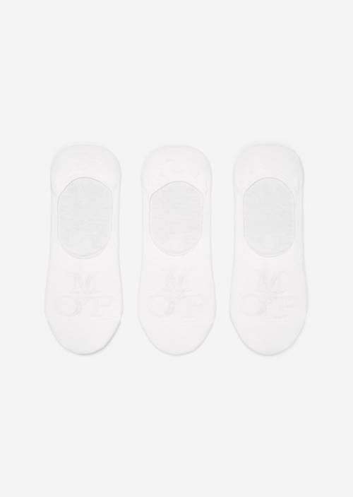 In-shoe sokken white in vooraanzicht