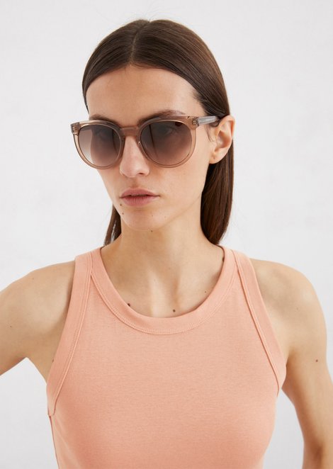 Marc O'Polo Tanktop regular, Damen, rot, Gr. l, 100% Baumwolle