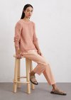 Marc O'Polo Strickpullover slim, Damen, rot, Gr. xxl, 70% Baumwolle, 30% Polyester