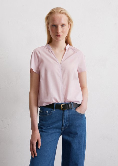 Marc O'Polo Regular blouse shirt, Dames, paars, 32, 100% Katoen