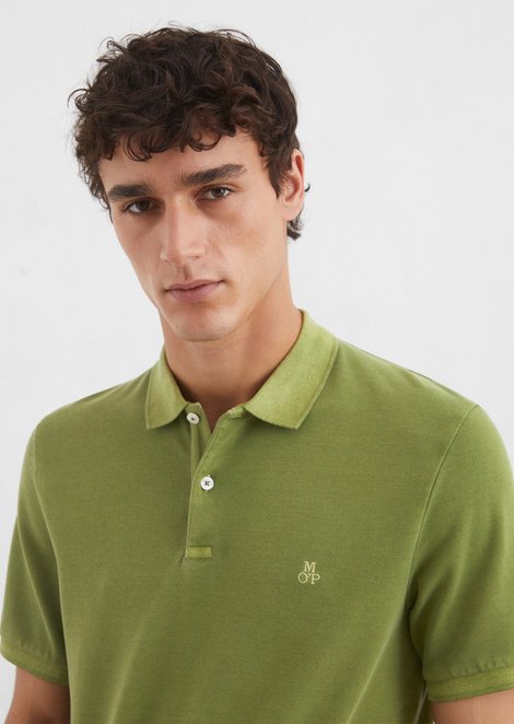 Marc O'Polo Poloshirt in piquévorm, Heren, groen, Xxl, 95% Katoen, 5% Elasthaan