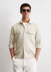 Marc O'Polo Hemd regular, Herren, braun, Gr. l, 100% Leinen