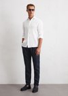 Marc O'Polo Linnen broek model Osby joggerplooien, Heren, blauw, 29/32, 100% Linnen