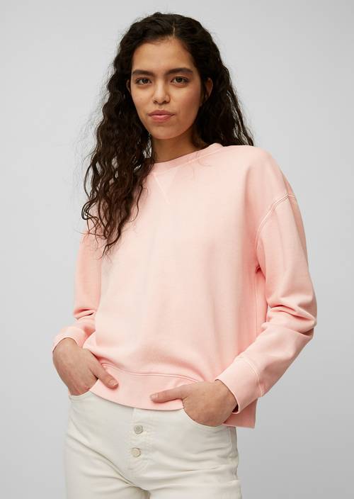 Sweatshirt peach bud in Frontalansicht