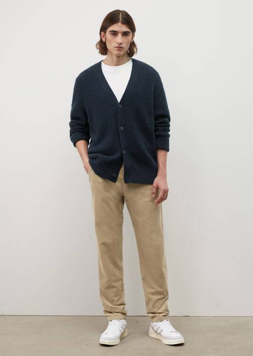 Cord-Hose brown rye in Frontalansicht