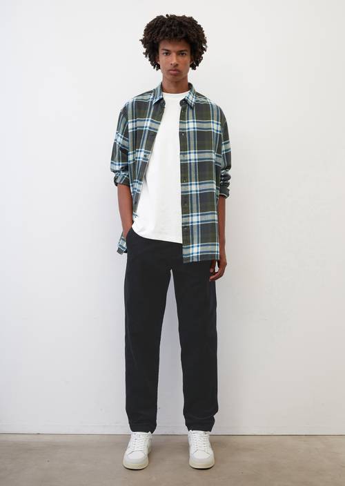 Cord-Hose true navy in Frontalansicht