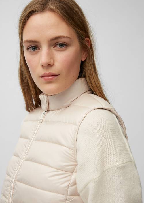 Steppweste hazelnut melange - Produkt Bild 2