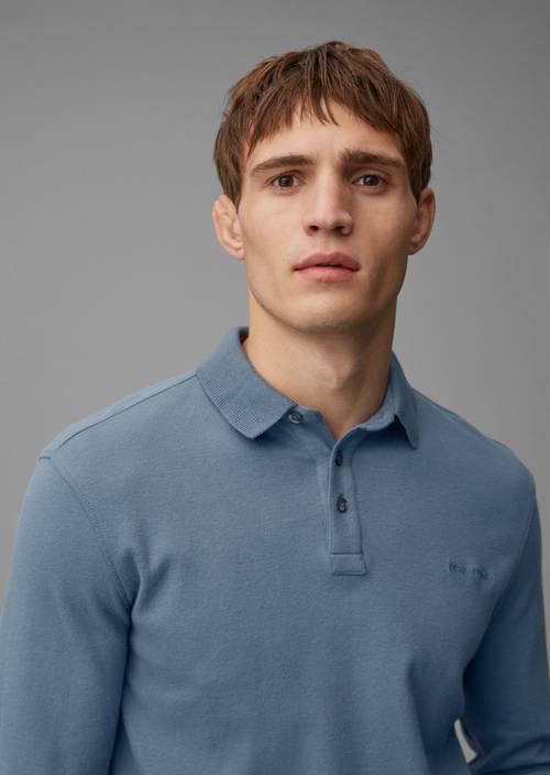 Langarm-Poloshirt regular geysir - Produkt Bild 1