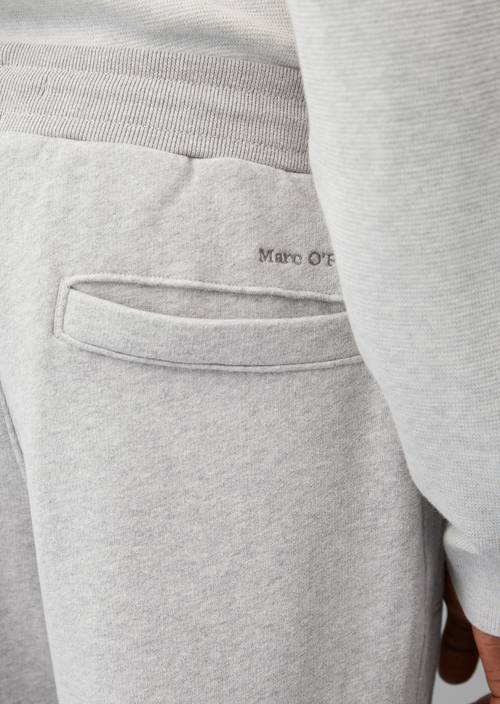 Jersey-Pants silver grey melange - Produkt Bild 2