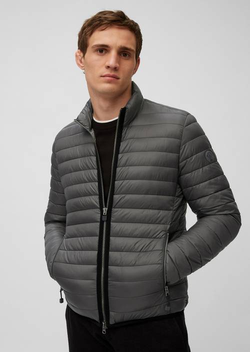 Steppjacke gray pinstripe - Produkt Bild 1